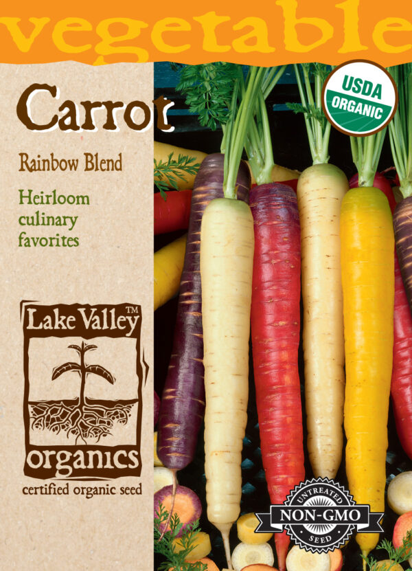 Carrot, Rainbow Blend Organic