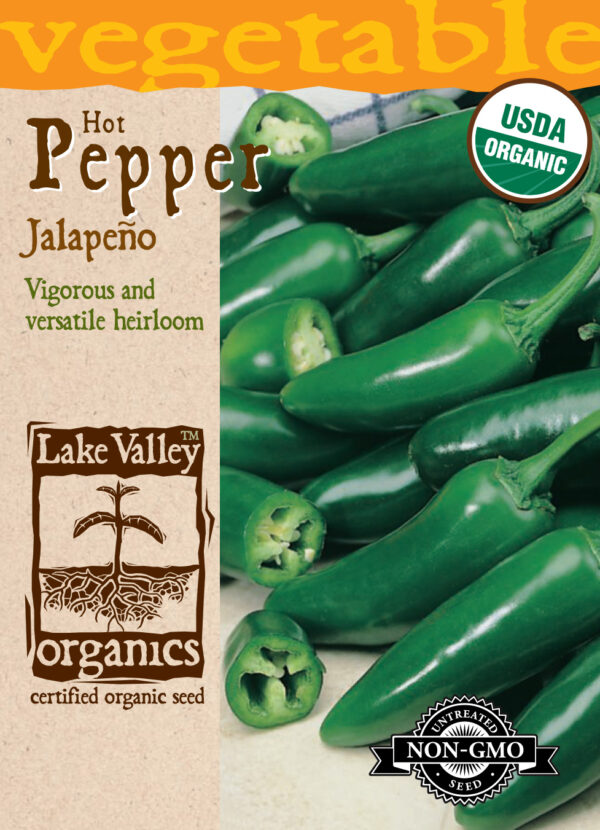 Pepper, Hot Jalapeño Early Organic