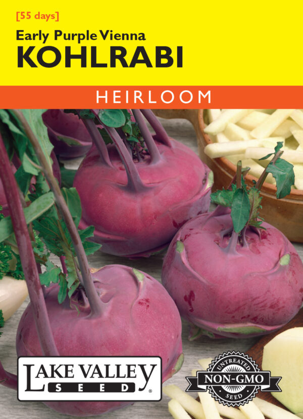 Kohlrabi, Early Purple Vienna