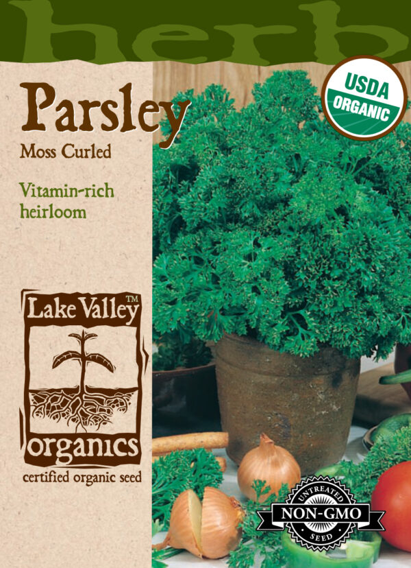 Parsley, Moss Curled Heirloom